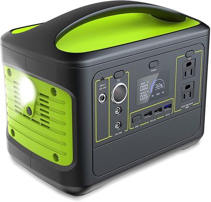 ποιότητας  500W Power Station 110V 2 Outlet AC Pure Sine Wave 568Wh 153600mAh Lithium Battery Backup Type Portable Solar Generator εργοστάσιο